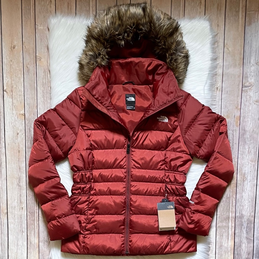 The North Face Women’s Gotham Down Jacket II In Brick House Red
